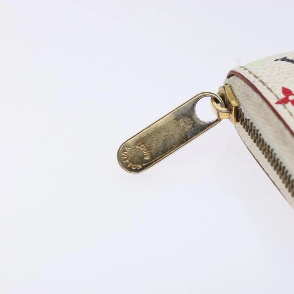 LOUIS VUITTON Monogram Multicolor Zippy Coin Purse White M93741 LV Auth 139623 - Picture 8 of 15